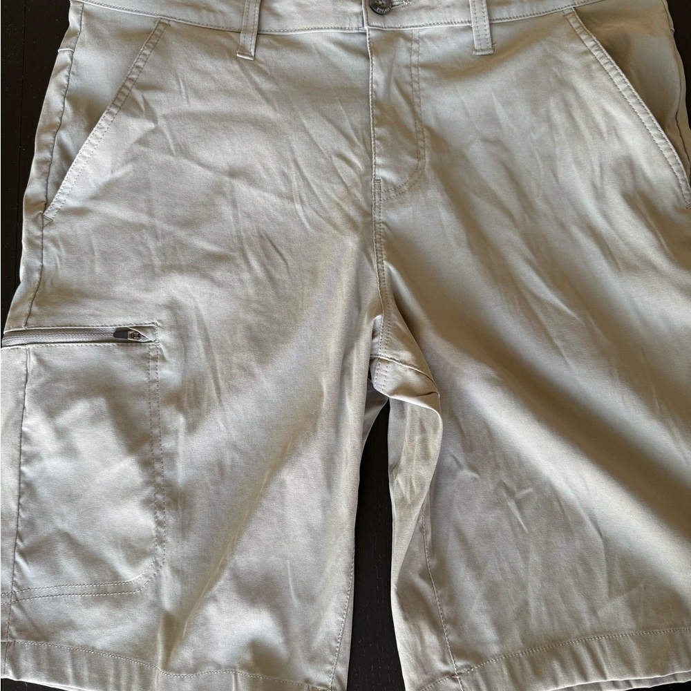 Weatherproof Men's Light Gray Cargo Shorts